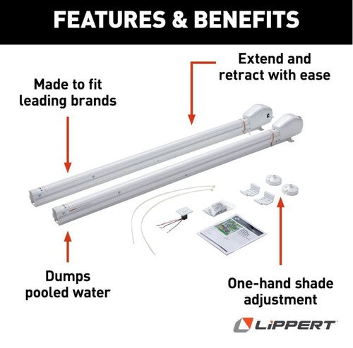 Lippert Components 2023052357 Solera Smart Arm  AWNING-ACCESSORIES RV