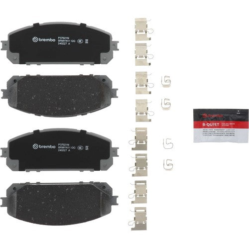 Brembo Front Ceramic Brake Pads Fits  2014-2023 Jeep Cherokee BRG Brakes P37021N