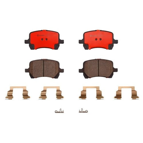 Brembo Front Ceramic Brake Pad Fits 2006-2012 Chevrolet Malibu Brake Pad P10014N