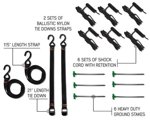 Overland Vehicle Systems 18189909  TENT ACCESSORIES