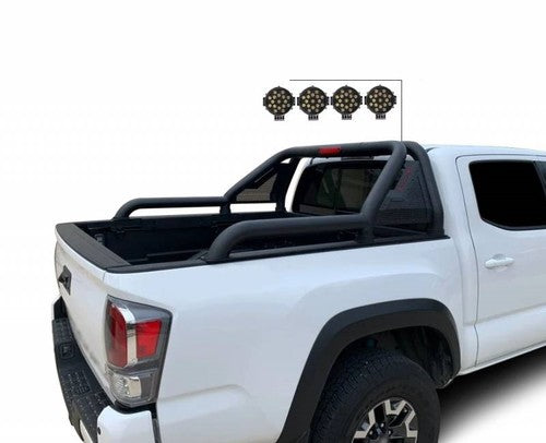 Black Horse Offroad GLRB-03B-PLB  Truck Bed Bar