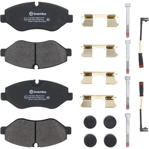 Brembo Front Brake Pad Low Metallic Fits 2010-2018 Mercedes Sprinter 2500 P50085