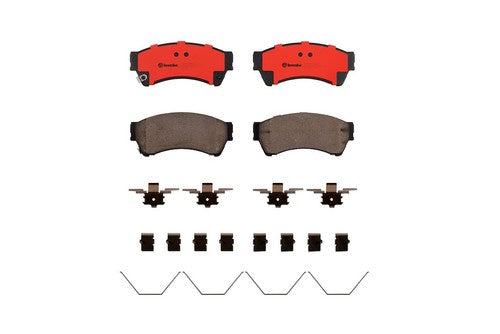 Brembo Front Ceramic Brake Pads Fits 2006-2012 Ford Fusion 4 Pc Brakes P49039N