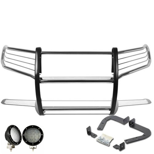 Black Horse Offroad 17A110200MSS-PLFB  GRILL GUARD