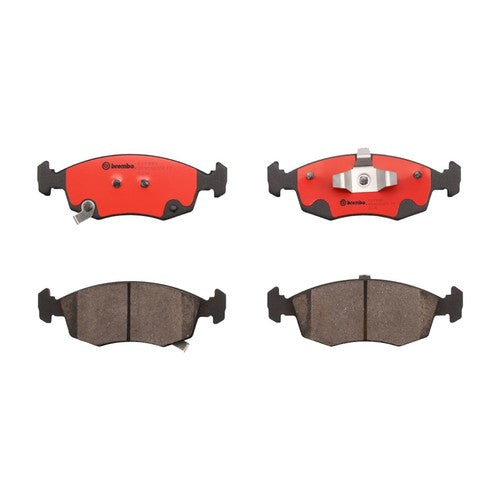Brembo Front Ceramic Brake Pads Fits 2012-2017 Fiat 500 4 Pc Brake Set P23168N