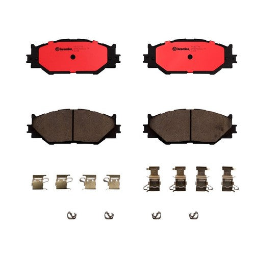 Brembo Front Ceramic Brake Pads Fits  2006-2008 Lexus IS250 Brakes 4 Pc P83074N