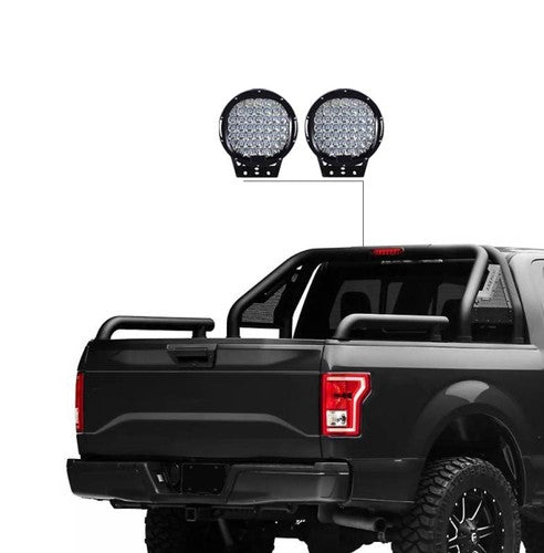 Black Horse Offroad GLRB-01B Tubular Powder Coated Steel Truck Bed Bar