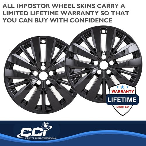Coast To Coast IWCIMP501BLK IMPOSTOR  WHEEL COVER