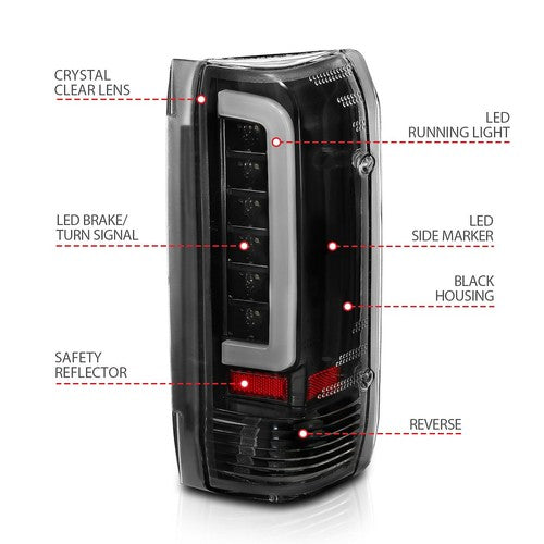 ANZO USA 311350  TAIL LIGHT KIT
