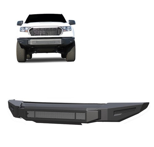 Black Horse Offroad AFB-FR19-BU Armour II BUMPER TRUCK FRONT