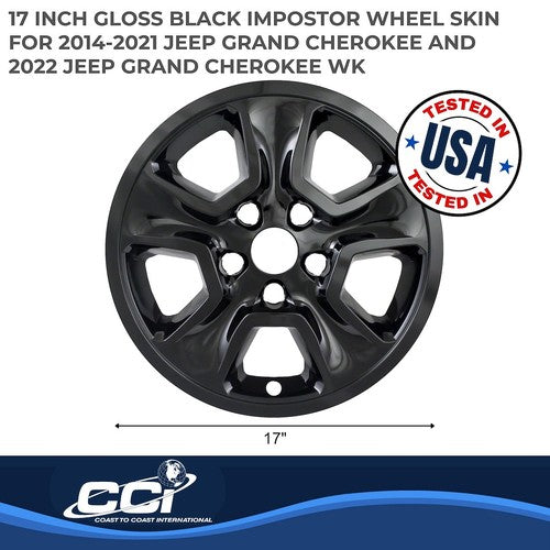 Coast To Coast IWCIMP365BLK IMPOSTOR  WHEEL COVER