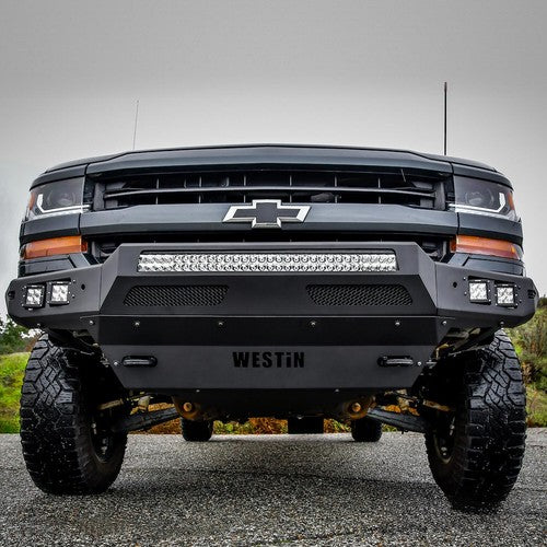 Westin Automotive 58-41005 Textured Electro Coated Black Steel Bumper