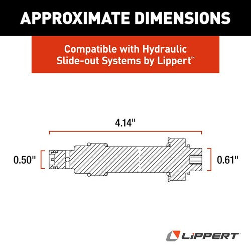 Lippert Components 177094 Slide Out Pump Cartridge Valve TRAILER STABILIZATION