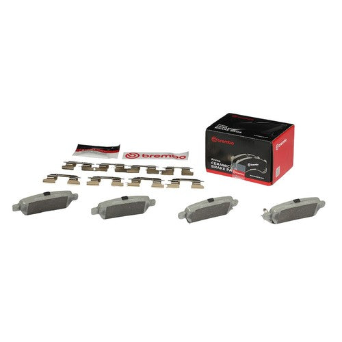 Brembo Rear Ceramic Brake Pads Fits 2008-2017 Nissan Rogue 4 Pc Brakes P56046N