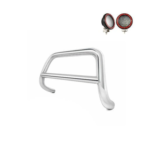 Black Horse Offroad BB111004SS-PLFR A Bar Kit BULL BAR