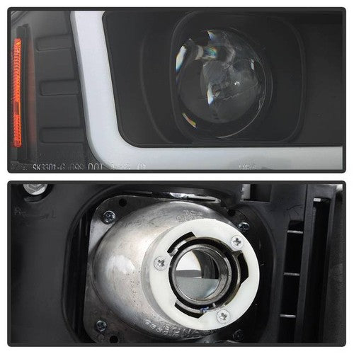 Spyder 5084521 Headlight Assy  V2 Halogen Projector Beam  Set of 2