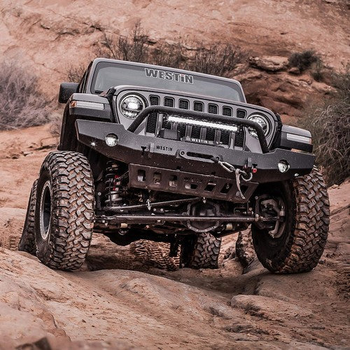 Westin Automotive 59-80115 Textured Black Steel Bumper