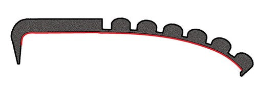Pacer Performance 21-109 Rail Guards  BED RAIL PROTECTOR KIT