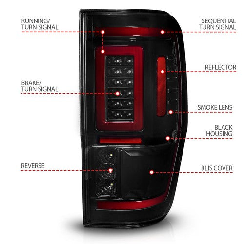 ANZO USA 311447  TAIL LIGHT KIT