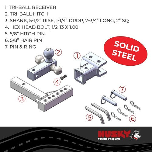 Husky Towing 30001  HITCH ACCESSORIES