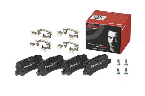 Brembo Rear Low Metallic Brake Pads Fits 2005-2009 Land Rover LR3 4 Piece P44013
