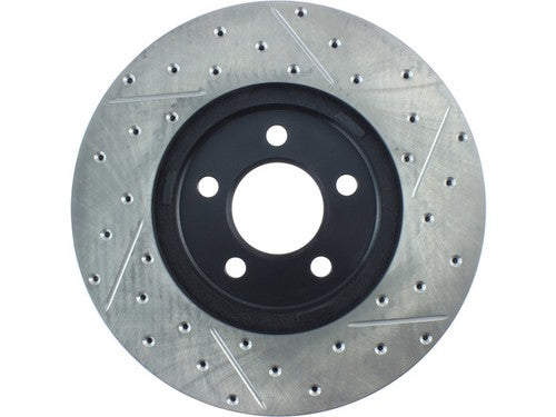 Stop Tech/ Power Slot 127.61072R SportStop  Drilled And Slotted BRAKE ROTORS