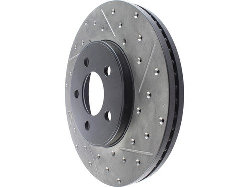 Stop Tech/ Power Slot 127.61072L SportStop  Drilled And Slotted BRAKE ROTORS