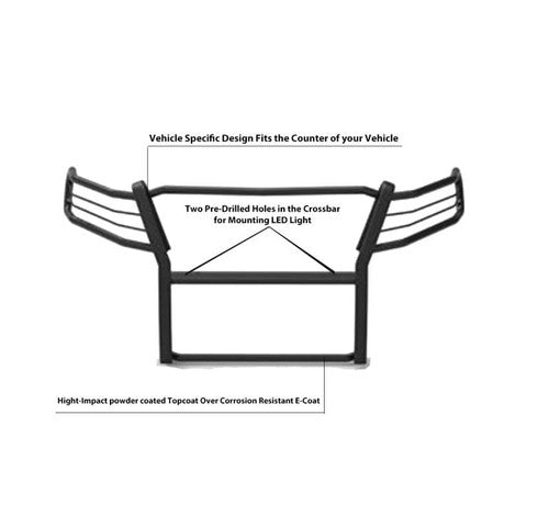Black Horse Offroad 17GC15MA  GRILL GUARD