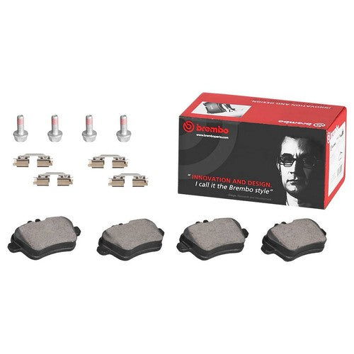 Brembo Ceramic Brake Pad Fits 2008 Mercedes-Benz B200 Models 4 Pc P50090N