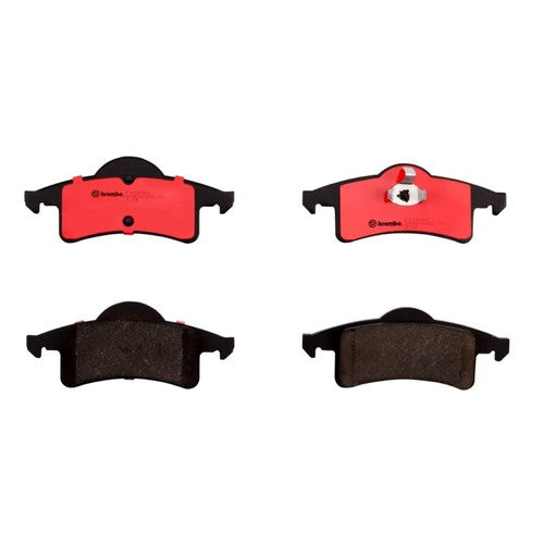 Brembo Rear Ceramic Brake Pads 1999-2004 Jeep Grand Cherokee 4 Pc Brakes P37006N