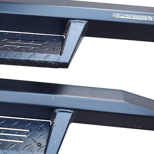 Black Horse Offroad IM-FOF1SC Black Powder Coated Running Board