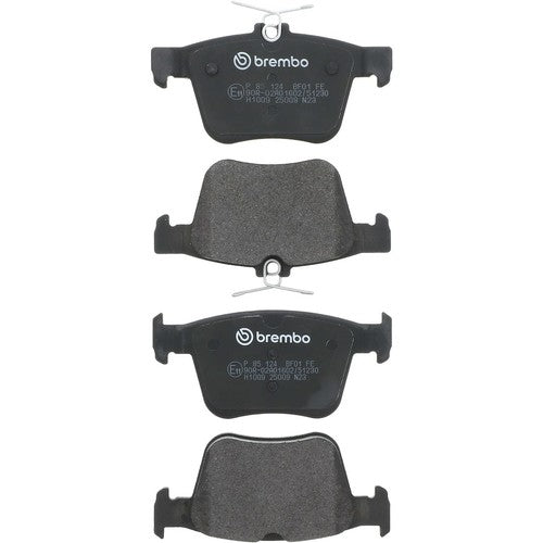 Brembo Rear Low Metallic Brake Pads Fits 2019-2024 Volkswagen Jetta 4 Pc P85124