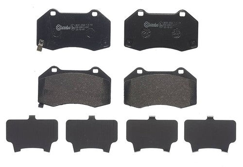 Brembo Low Metallic Brake Pads Fits 2008-2010 Chevrolet Cobalt 4 Pc Brake P23182