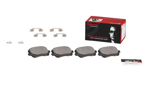 Brembo Front Ceramic Brake Pads Fits 2003-2008 Toyota Corolla 4Pc Brakes P83061N