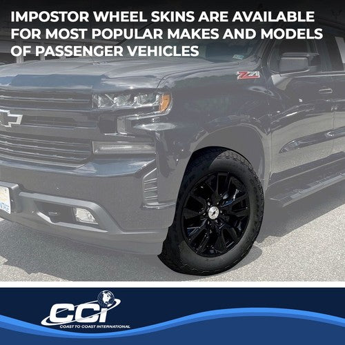 Coast To Coast IMP454BLK IMPOSTOR  WHEEL COVER