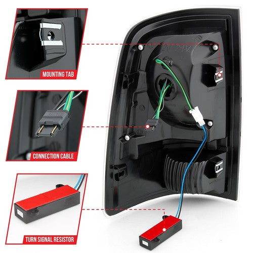 ANZO USA 311318  TAIL LIGHT KIT