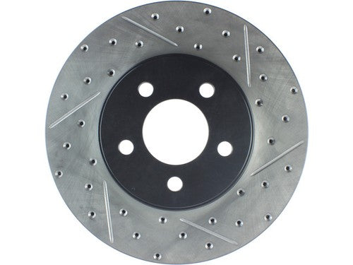 Stop Tech/ Power Slot 127.61072L SportStop  Drilled And Slotted BRAKE ROTORS
