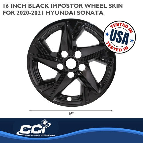 Coast To Coast IMP463BLK IMPOSTOR  WHEEL COVER