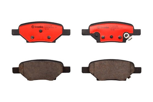 Brembo Rear Ceramic Brake Pads Fits 2008-2012 Chevrolet Malibu 4 Piece P10062N