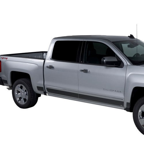Putco 9751320BP Black Platinum ROCKER PANEL MOLDING