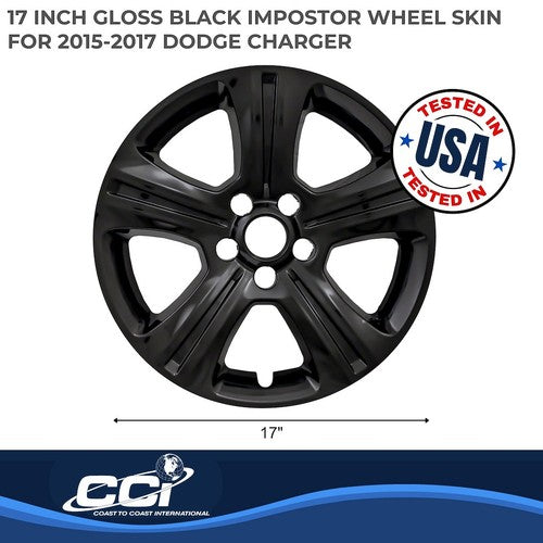 Coast To Coast IWCIMP383BLK IMPOSTOR  WHEEL COVER