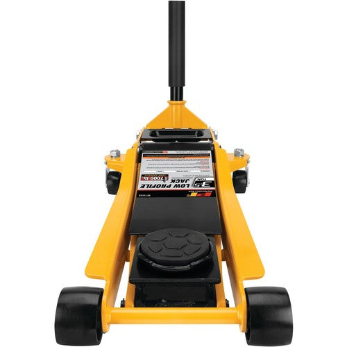 Performance Tool W1645 Professional Low-Profile Swiveling Floor Jack, 3.5-Ton Ca