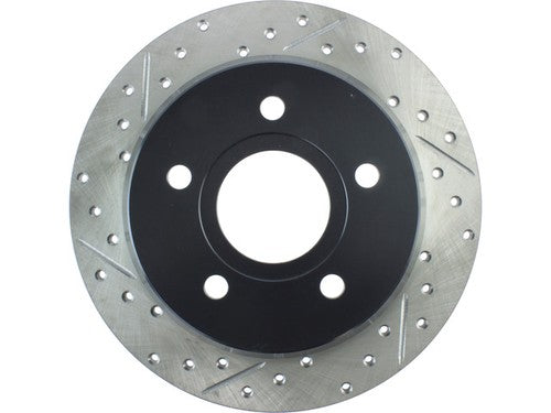 Stop Tech/ Power Slot 127.67043R SportStop  Drilled And Slotted BRAKE ROTORS