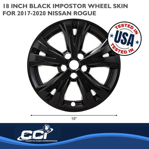 Coast To Coast IWCIMP461BLK IMPOSTOR  WHEEL COVER