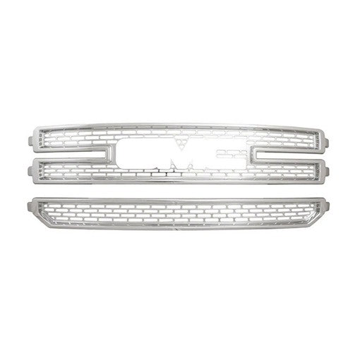 Coast To Coast IWCGI141 Grille Insert Overlay Mesh Style 2 Piece Chrome Plated