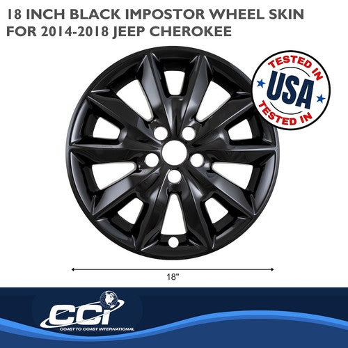 Coast To Coast IWCIMP481BLK IMPOSTOR  WHEEL COVER