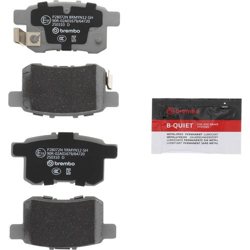 Brembo Front Ceramic Brake Pads Fits 2008-2017 Honda Accord 4 Pc Brakes P28072N