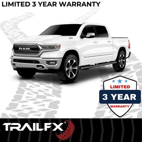 TrailFX A7086B TFX 5" Oval Bent Side Bars NERF BAR OVAL 5"