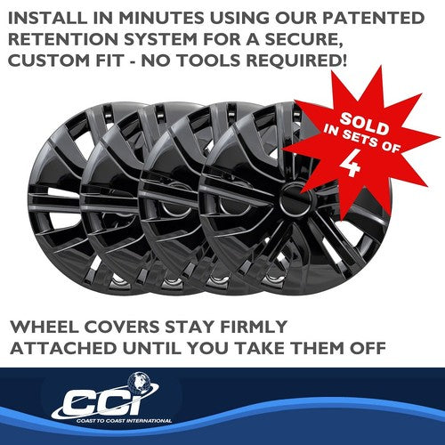 Coast To Coast 49514BLK  WHEEL COVER