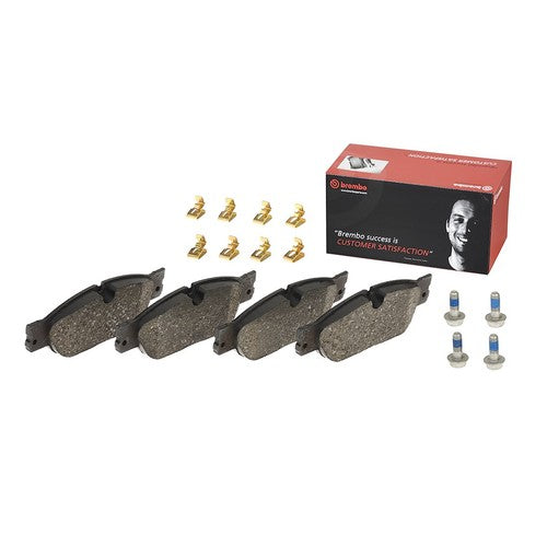 Brembo Front Low Metallic Brake Pads Fits 2003-2005 Jaguar S-Type 4 Piece P36021